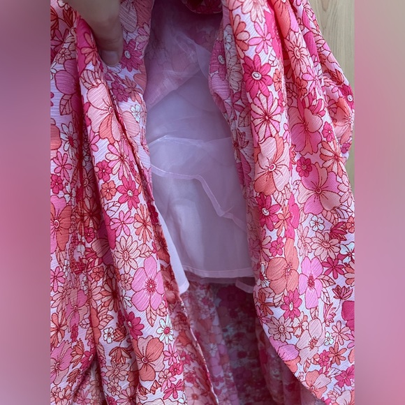 Buddy Love Meme Maxi Dress Tie Shoulder Medium NWT - Picture 8 of 12